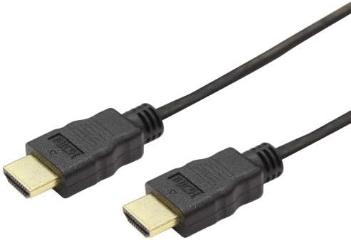 Craig Electronics CC3000B כבל HDMI במהירות גבוהה עם כבל Ethernet Extender | כבל ממשק מולטימדיה בהגדרה גבוהה 6 רגל עם Ethernet | תומך ב-